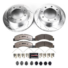PowerStop K1905-36 - Power Stop 00-05 Ford Excursion Front Z36 Truck & Tow Brake Kit