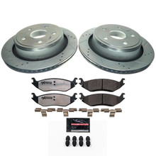 PowerStop K2172-36 - Power Stop 11-18 Ram 1500 Rear Z36 Truck & Tow Brake Kit