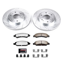 PowerStop K2069-36 - Power Stop 07-18 Chevrolet Silverado 1500 Front Z36 Truck & Tow Brake Kit