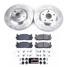 PowerStop K3053 - Power Stop 13-18 Lexus ES300h Front Z23 Evolution Sport Brake Kit