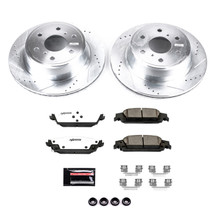 PowerStop K6562-36 - Power Stop 15-19 Cadillac Escalade Rear Z36 Truck & Tow Brake Kit