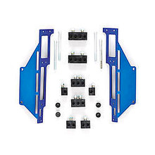 R&M Specialties 1120-B - Spark Plug Wire Loom SBC C/B Blue