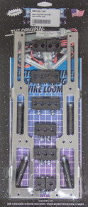 R&M Specialties 1105-90-S - Spark Plug Wire Loom SBF Satin Vertical Style