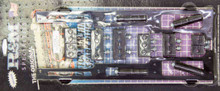 R&M Specialties 1102-90-K - Spark Plug Wire Loom BBC Black Vertical Style