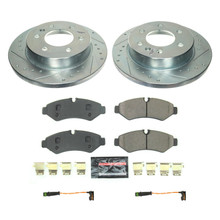 PowerStop K8655 - Power Stop 19-21 Mercedes-Benz Sprinter 2500 Rear Z23 Evolution Brake Kit