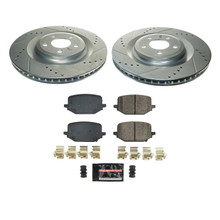 PowerStop K8682 - Power Stop 20-22 Lincoln Aviator Rear Z23 Evolution Brake Kit