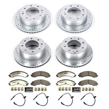 PowerStop K8732-36 - Power Stop 2020 GMC Sierra 2500 HD Front & Rear Z36 Truck & Tow Brake Kit