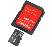 Racepak 890-SD-M8GB - Micro SD Memory Card