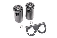 Radium Engineering 20-0005-FL - Dual Universal Catch Can Kit - Fluid Lock