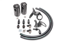 Radium Engineering 20-0324-FL - Dual Catch Can Kit 2011-2014 Mustang GT Fluid Lock