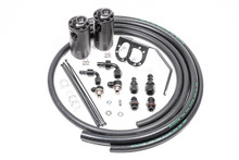 Radium Engineering 20-0256-FL - Dual Catch Can Kit 2015+ Subaru WRX Fluid Lock