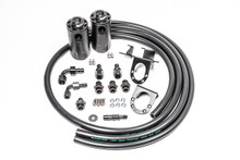 Radium Engineering 20-0240-FL - 07-21 Toyota Tundra Dual Catch Can Kit Fluid Lock