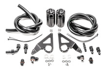 Radium Engineering 20-0913-FL - Radium 2022+ Subaru BRZ / Toyota GR86 Dual Catch Can Kit Fluid Lock