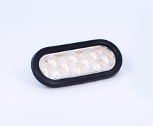 Ranch Hand LEDLIGHTCLEAR - LED Light; 6 in. Oval; Clear LED Light;