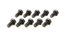Ratech 1303 - Ring Gear Bolt Kit - 7/16-20 in Left Hand Thread - 0.875 in Long - Hex Head - Steel - Black Oxide - GM 10-Bolt - Set of 10