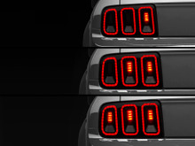 Raxiom 49169 - 05-09 Ford Mustang Gen5 Tail Lights- Black Housing (Smoked Lens)