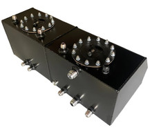 RCI 2040MD - Fuel Tank 4 Gal Alum & Fuel Cooler Black