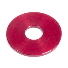 Re Suspension RE-BR-WSHR-200-16 - Flat Washer - Bump Stop Divider - 2 in OD - 0.631 in ID - 0.125 in Thick - Aluminum - Red Anodized - Each
