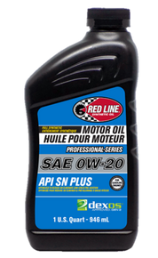 Red Line 12804 - Pro-Series 0W20 DEX1G2 SN+ Motor Oil - Quart