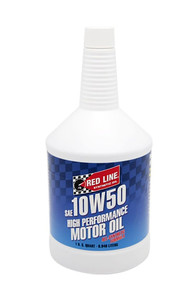 Red Line 11204 - Engine Oil 10W50 Motor Oil Fully Synthetic 1 Quart  Oil