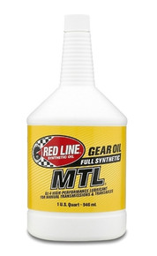 Red Line 50204 - 75w80 Gear Oil Redline MTL Manual Transmission GL-4 1 Quart  Oil