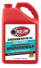 Red Line 41005 - Snowmobile Oil Two Stroke Synthetic 1 Gallon  Oil