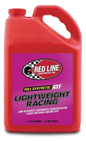 Red Line 30316 - Automatic Transmission Fluid Lightweight Racing Synthetic Transmission Fluid 1 Gallon  Oil