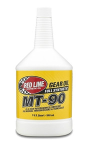 Red Line 50304 - 75W90 Gear Oil MT-90 Manual Transmission GL-4 1 Quart  Oil