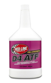 Red Line 30504 - Transmission Oil D4 ATF Synthetic 1 Quart  Oil