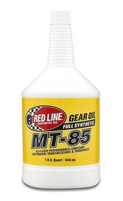 Red Line 50504 - 75w85 Gear Oil Mt-85 Manual Transmission GL-4 1 Quart  Oil
