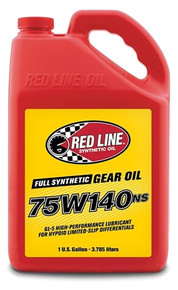 Red Line 57107 - 75W140NS Gear Oil Synthetic GL-5 Differential Gear Oil 16 Gallon  Oil