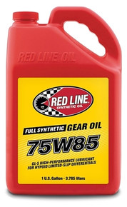 Red Line 50107 - 75W85 GL-5 Differential Gear Oil 16 Gallon  Oil