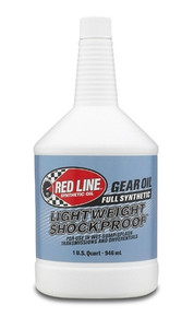Red Line 58404 - Gear Oil Synthetic Lightweight Shockproof 1 Quart  Oil