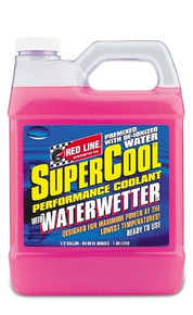 Red Line 80205 - Engine Coolant Additive Supercool With Waterwetter 1.2 Gallon  Oil