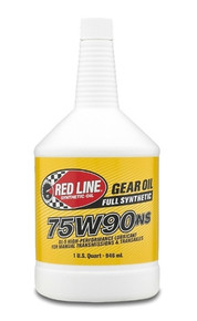 Red Line 58304 - 75W90NS Gear Oil Synthetic GL-5 Gear Oil For Manual Transmissions 1 Quart  Oil