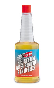 Red Line 60302 - Fuel System Water Remover And Antifreeze 12oz  Oil