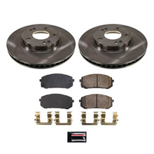 PowerStop KOE8748 - Power Stop 2021 Hyundai Elantra Front Autospecialty Brake Kit