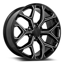 REV Wheels 582M-2298324 - Replica 582 Series - 22x9 - 5.94 BS - 6x5.5