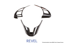 Revel 1TR4GT0BM02 - GT Dry Carbon Steering Wheel Insert Covers 14-17 Mazda Mazda3 - 3 Pieces