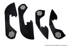 Revel 1TR5GDAS01B - GT Design Kick Panel Cover (Blue Stitch) 16-19 Subaru WRX / WRX STI - 4 Pieces