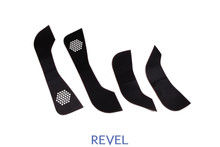 Revel 1TR5GDAX01R - GT Design Kick Panel Cover (Red Stitch) 16-19 Tesla Model 3 - 4 Pieces