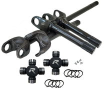 Revolution Gear And Axle DC-D60-FORD-85-98-HD - 1985-98 Ford Dana 60 4340 Chromoly Discovery Series Front Axle Kit, 35 Spline, HD U-Joints Revolution Gear