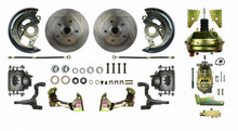Right Stuff Detailing AFXDC01C - 64-72 GM A Body Booster Power Disc Brake Kit