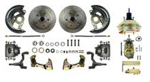 Right Stuff Detailing AFXDC03C - 62-67 X Body Front Power Disc Brake Conversion