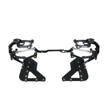 Ridetech 11259598 - Truturn System W/ Hub Spindles For 1962-1967 Chevy Ii Nova For Use W/ Coil-Overs Or Shockwaves Sold Separately Upper And Lower Arms Delrin Bushings Ball Joints Frame Braces Corvette Hub Spindles Steering Linkage