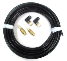 Ridetech 32000002 - Inflation Kit W/ 30 Foot 1/4 Inch Airline 2 1/4 Inch NPT Elbows And 2 Schrader valves