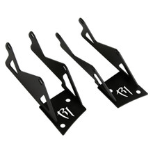 Rigid 40335 - 07-17 Jeep JK Dual D-Series Pro A-Pillar Mount D-Series Pro