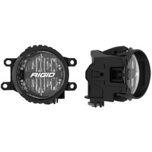 Rigid 37116 - Toyota Fog Mount Kit For 10-20 Tundra/4Runner 16-20 Tacoma With 1 Set 360-Series 4.0 Inch SAE White Lights