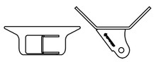 Ridetech 90000163 - Tri Link Left Frame Bracket Mustang