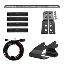 Rigid 46724 - 2021-Present Ford Bronco Roof Line Light Kit with a SR Spot/Flood Combo Bar Included